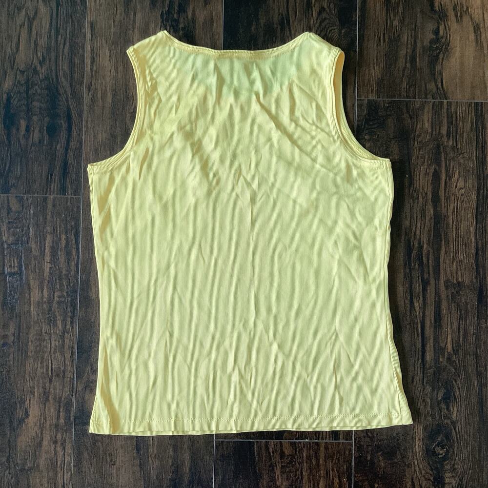 Laura Scott Ribbed Tank Top - Picture 5 of 5